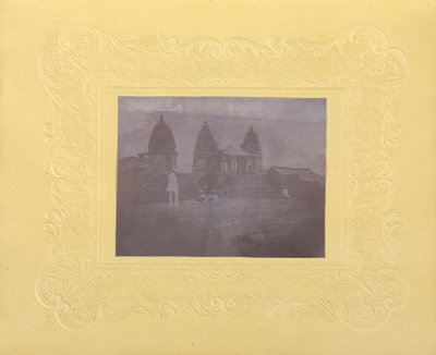 Uomini davanti a tre templi, India da Unbekannt Unbekannt
